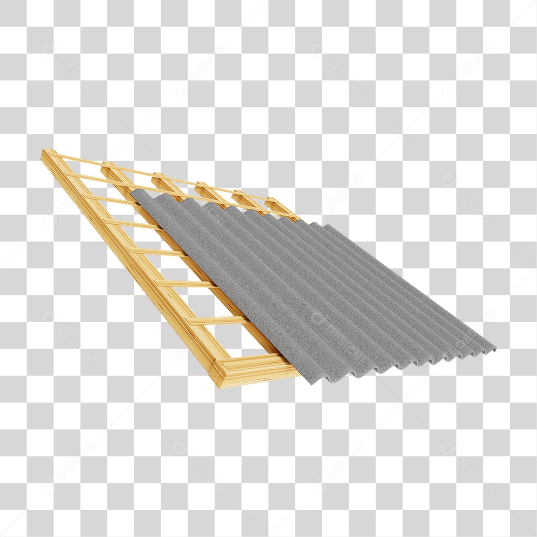 Telhado Armação Brasilit PNG Transparente