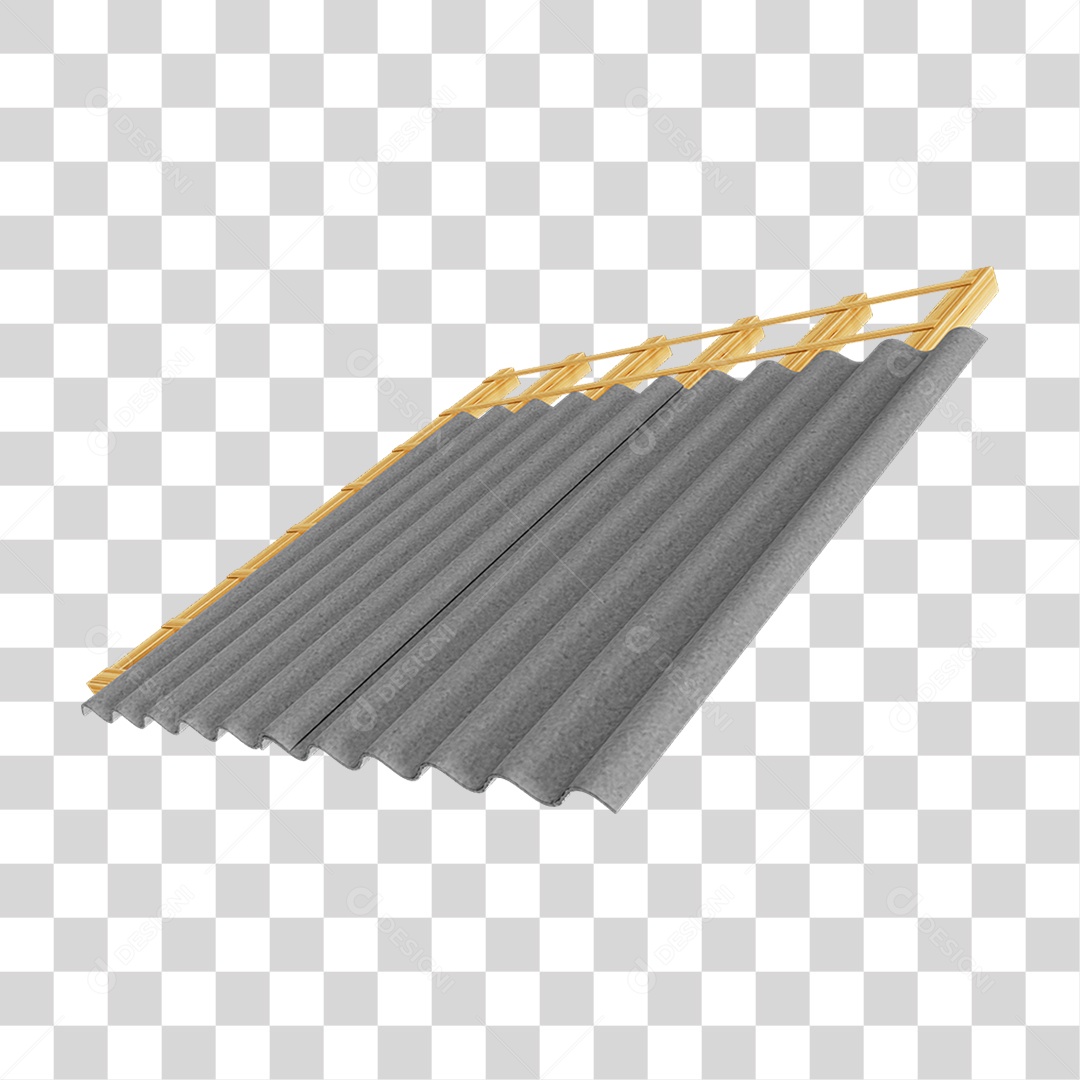 Telhado Armação Brasilit PNG Transparente