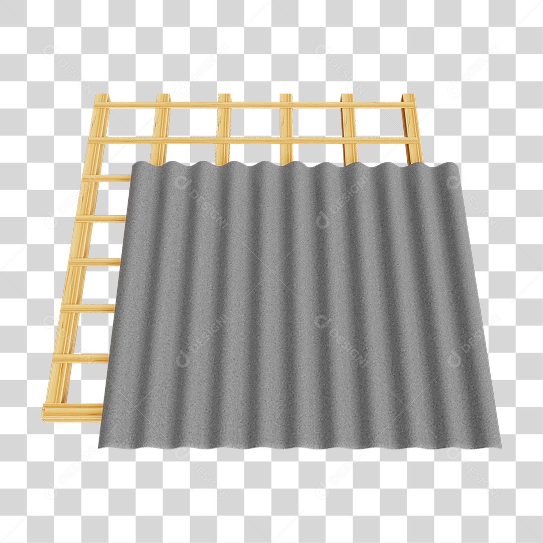 Telhado Armação Brasilit PNG Transparente