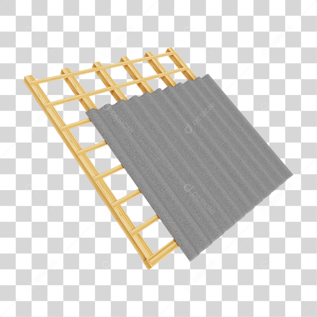 Telhado Armação Brasilit PNG Transparente