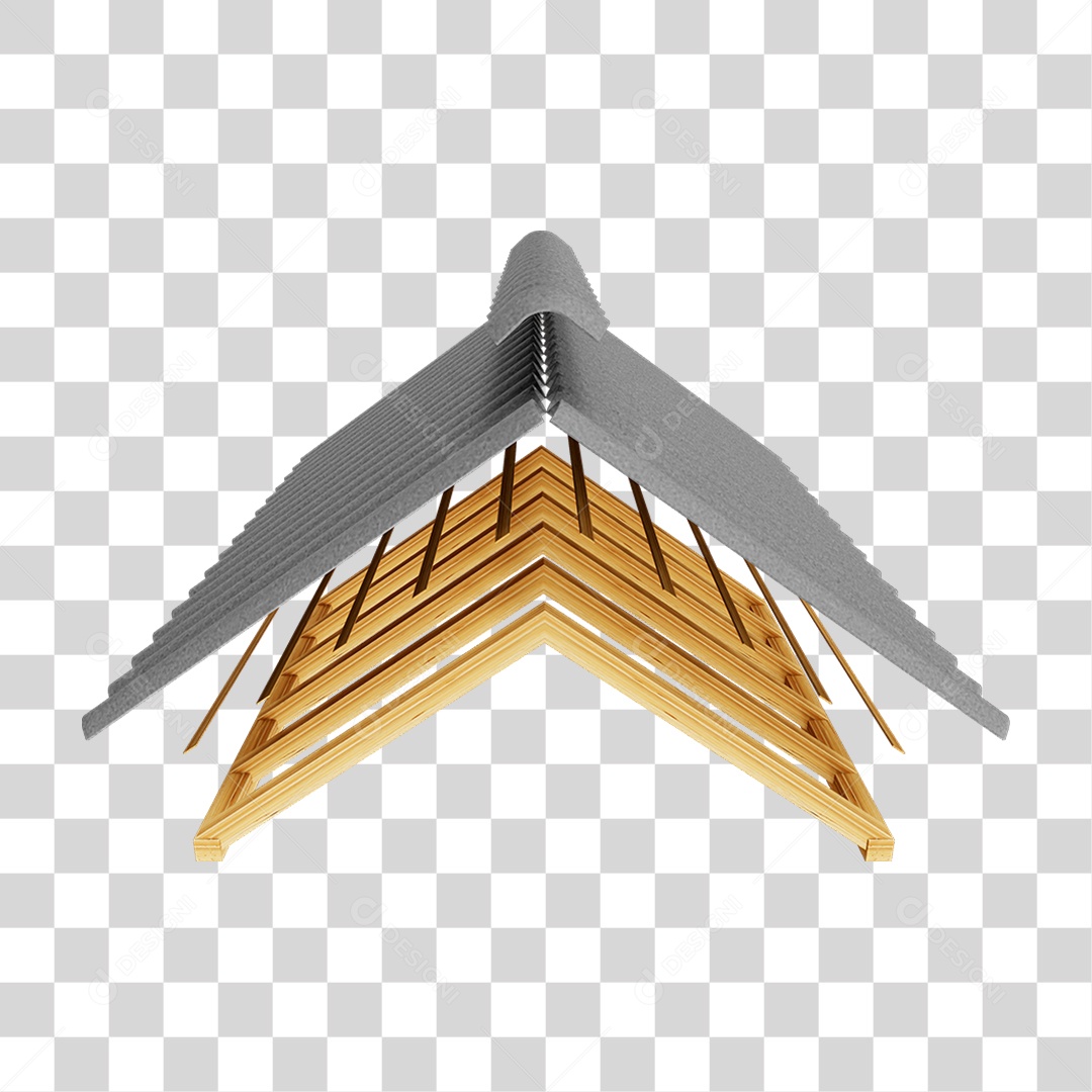 Telhado Armação Brasilit PNG Transparente