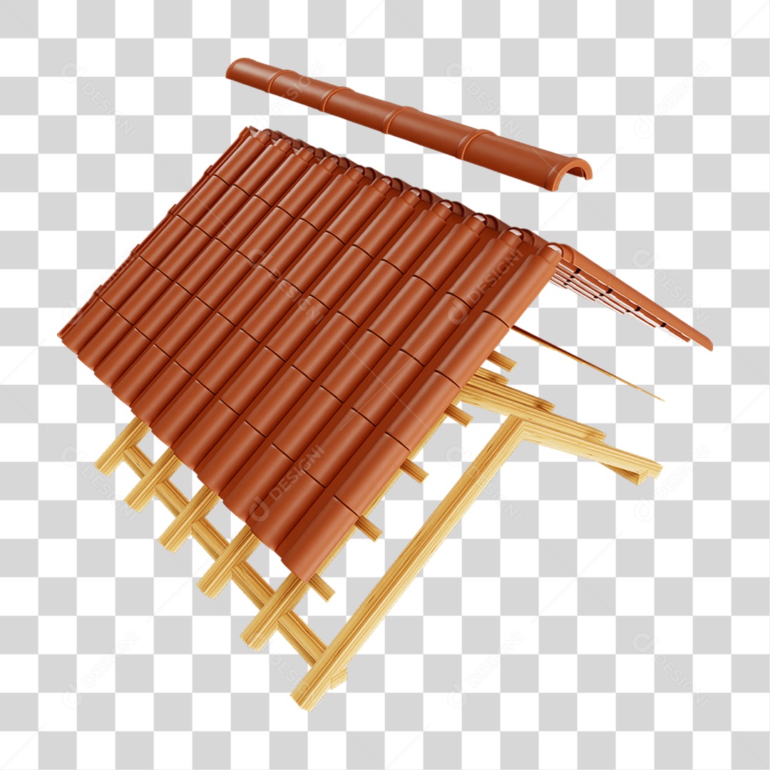 Armação Telhado PNG Transparente