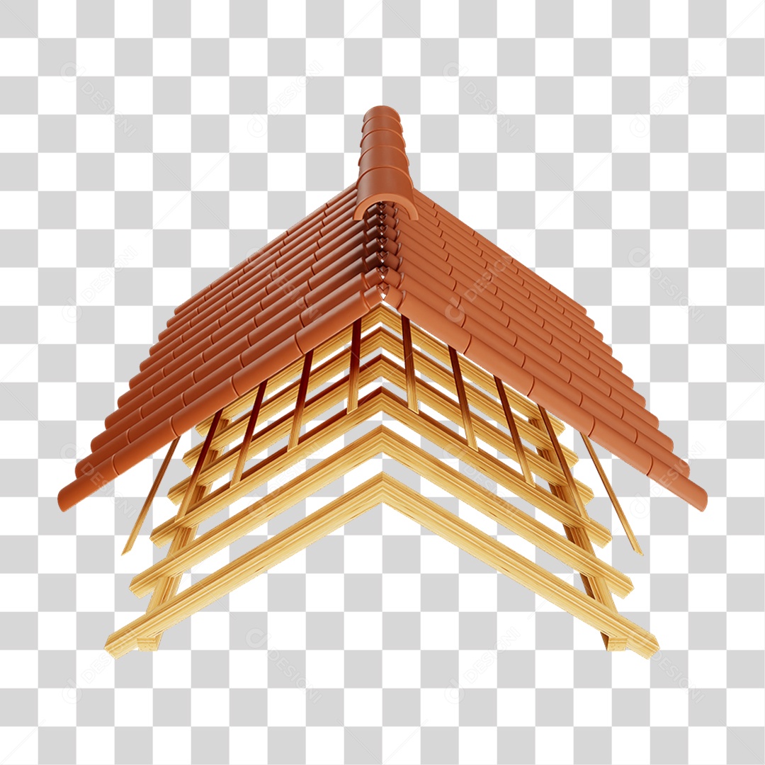 Armação Telhado PNG Transparente