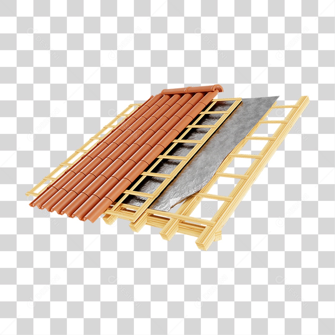 Armação Telhado PNG Transparente