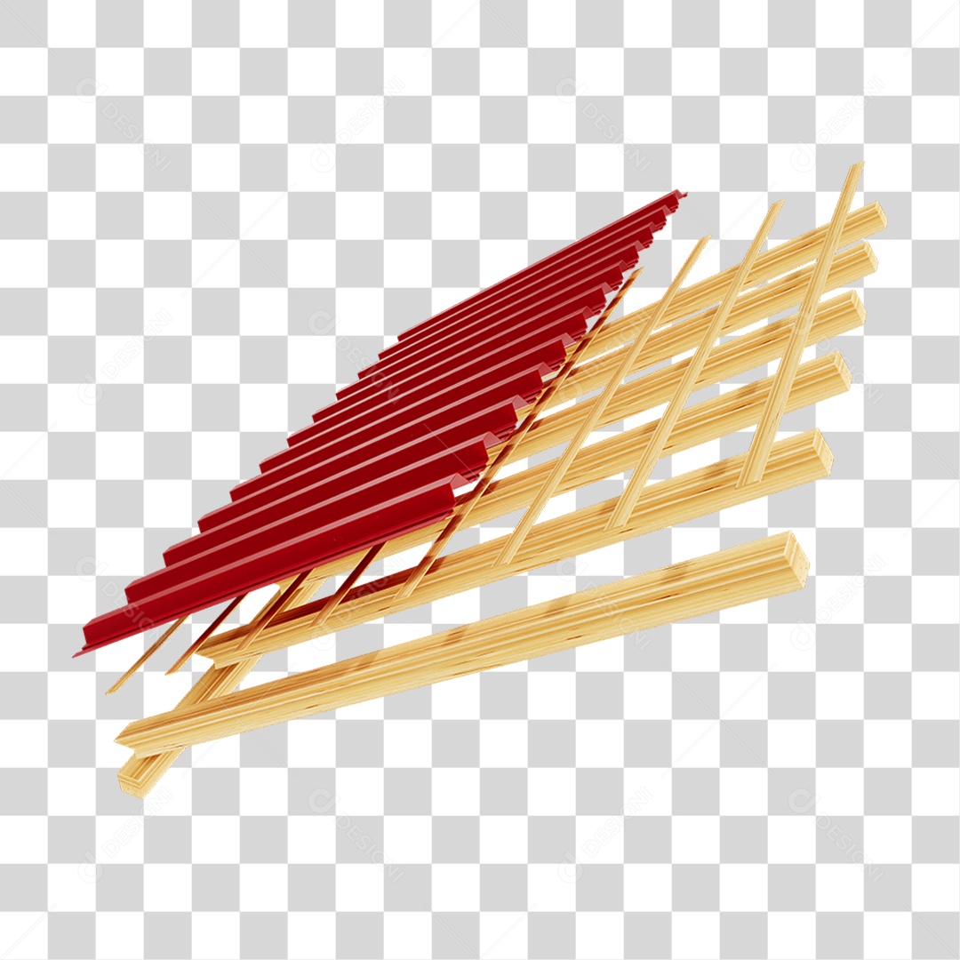 Telhado Zinco Madeira PNG Transparente