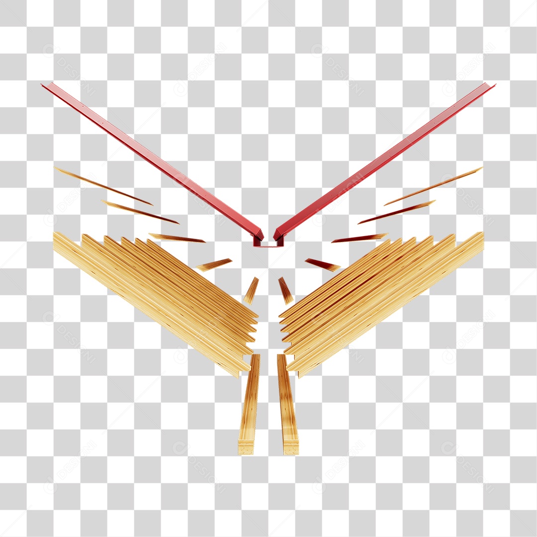 Telhado Zinco Madeira PNG Transparente