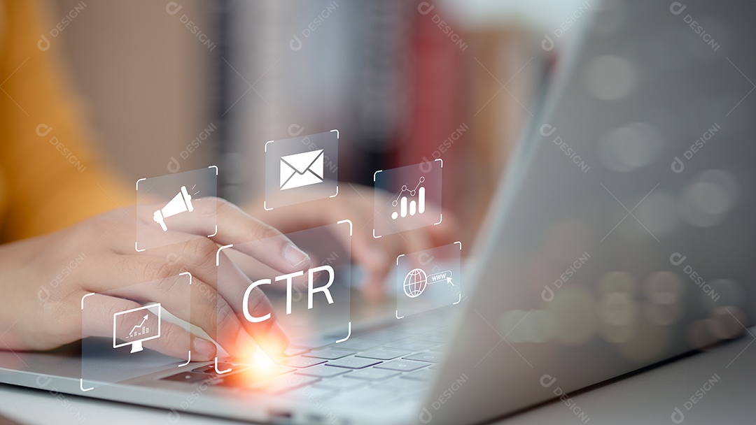 Negócio de marketing digital online