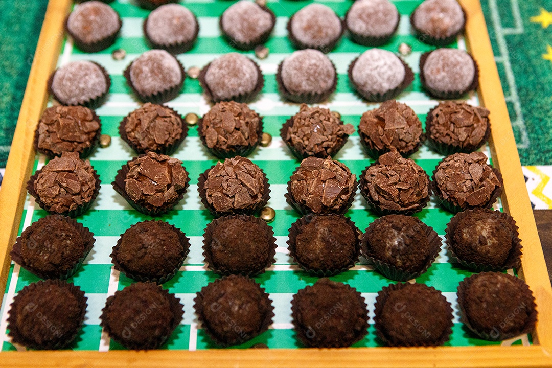 Brigadeiros de chocolate deliociosos