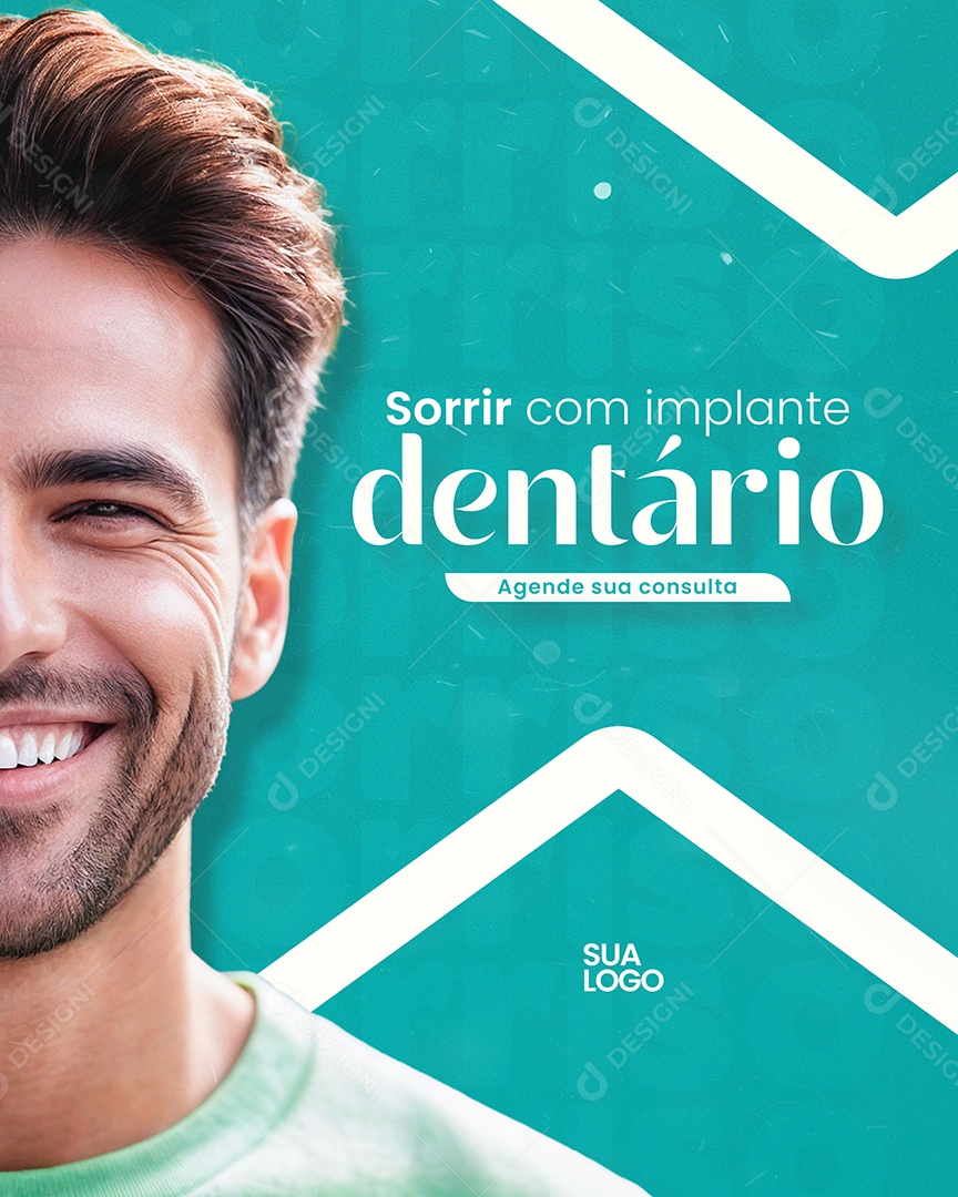 Campanha Clinica Dentista Social Media PSD Editável