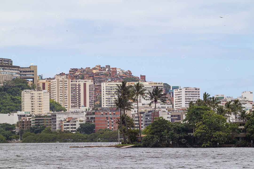 Vista da lagoa rodrigo de freitas