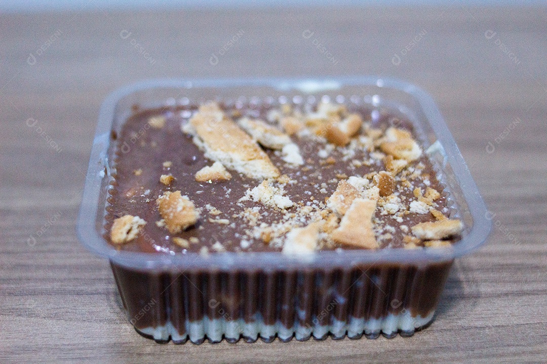 Delicioso bolo no pote