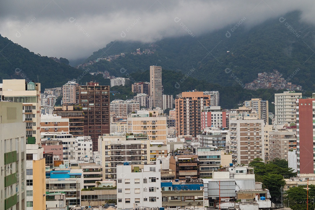 Edifícios no bairro do Leblon