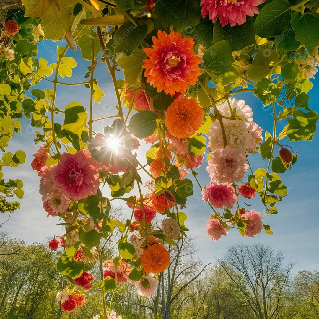 Lindas flores de primavera