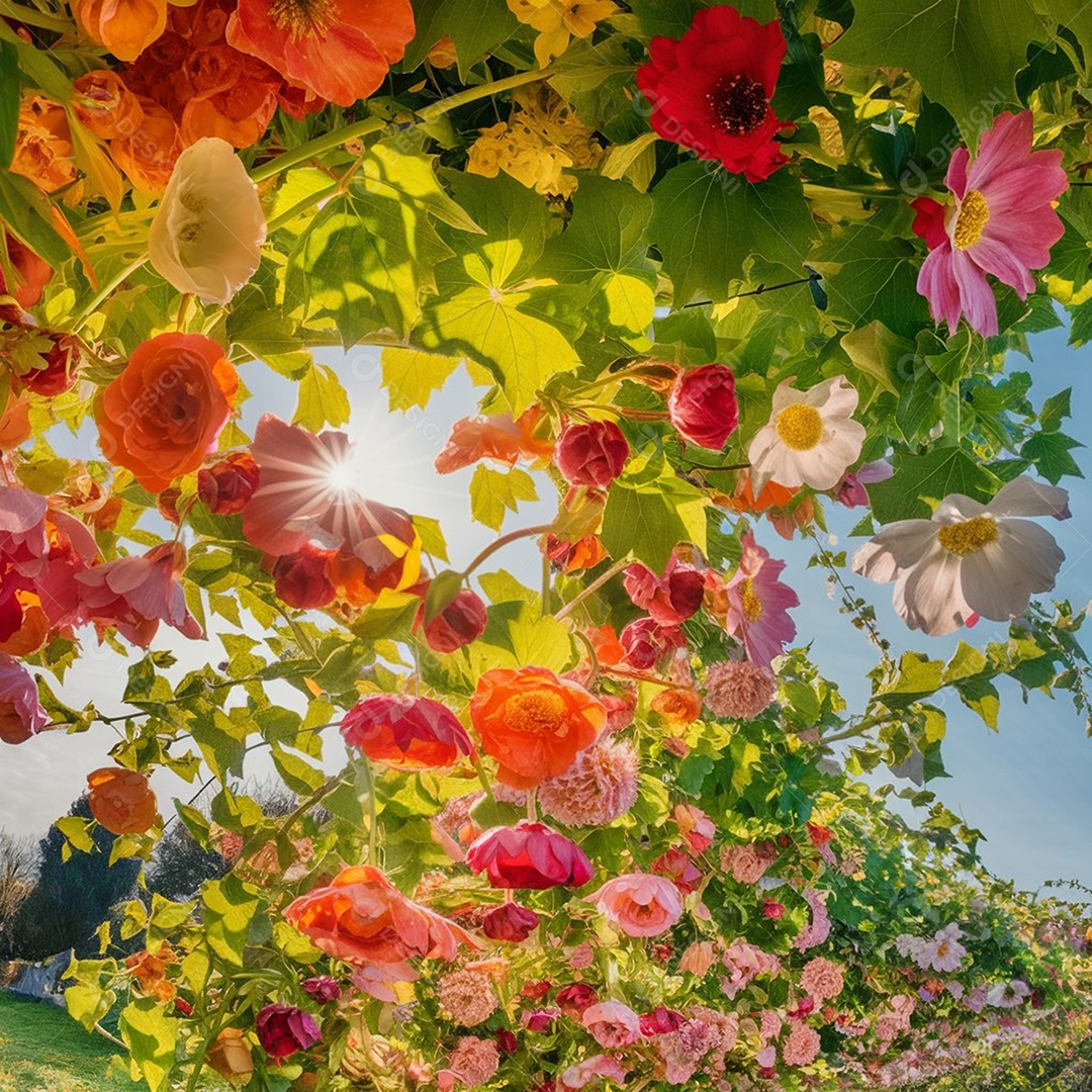 Lindas flores de primavera