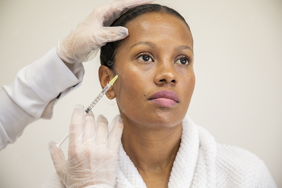 Botox em clinica estética