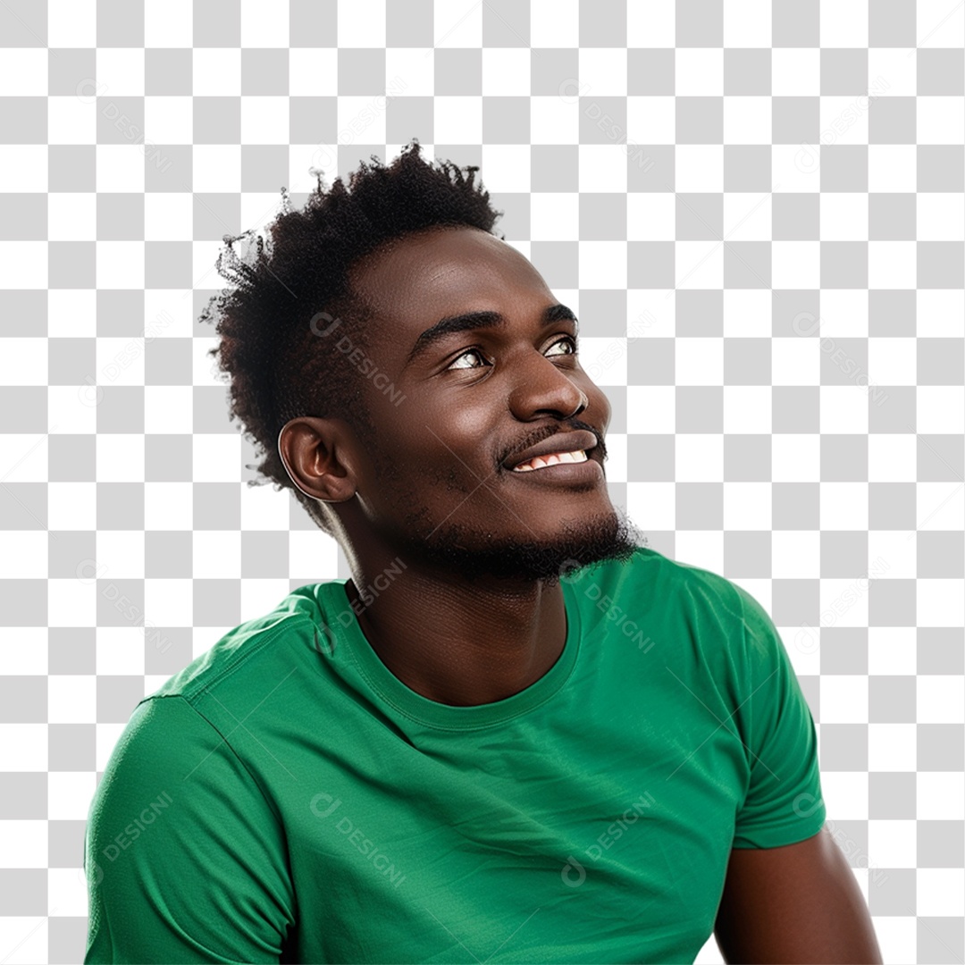 Homem Cores do Brasil Bandeira PNG Transparente