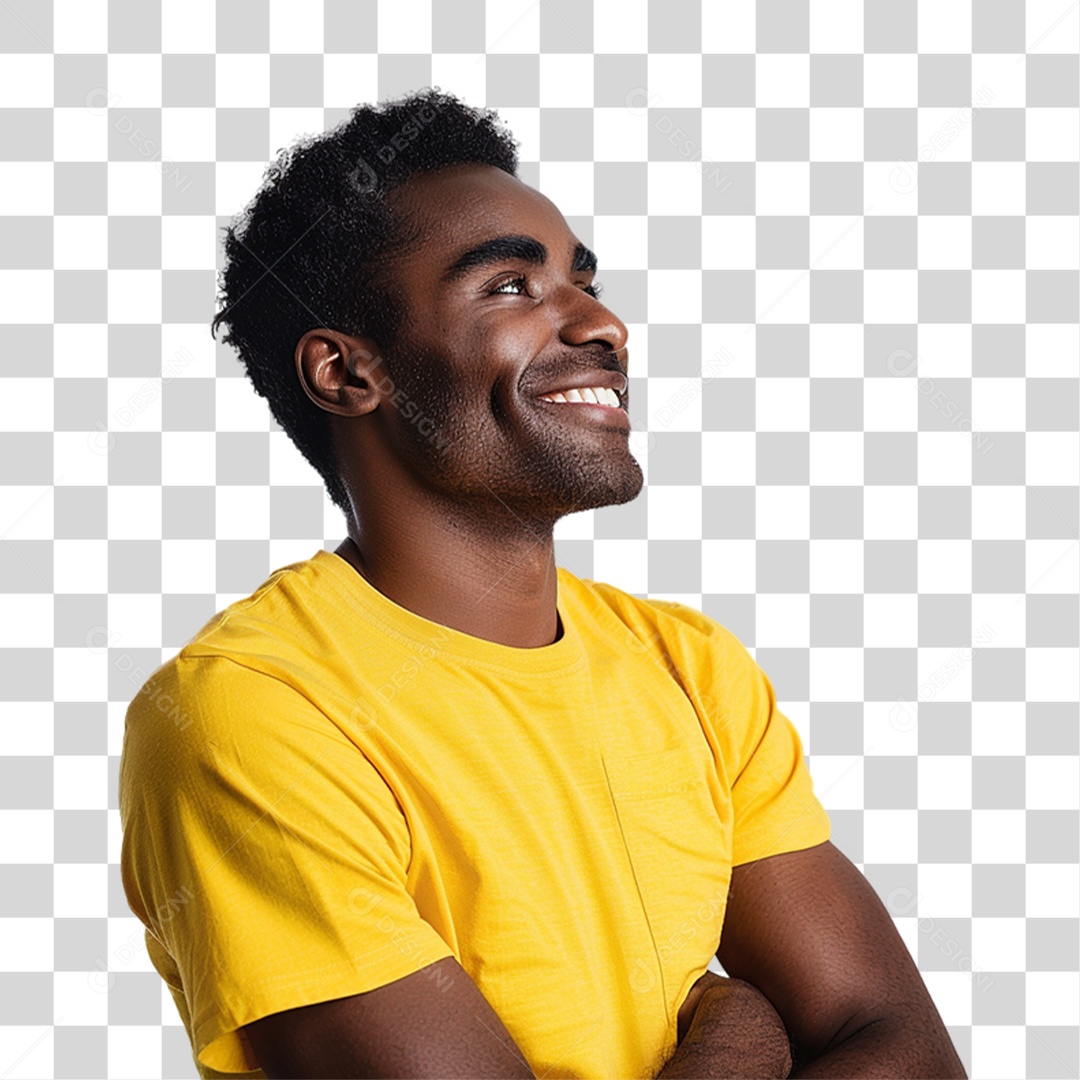 Homem Cores do Brasil Bandeira PNG Transparente