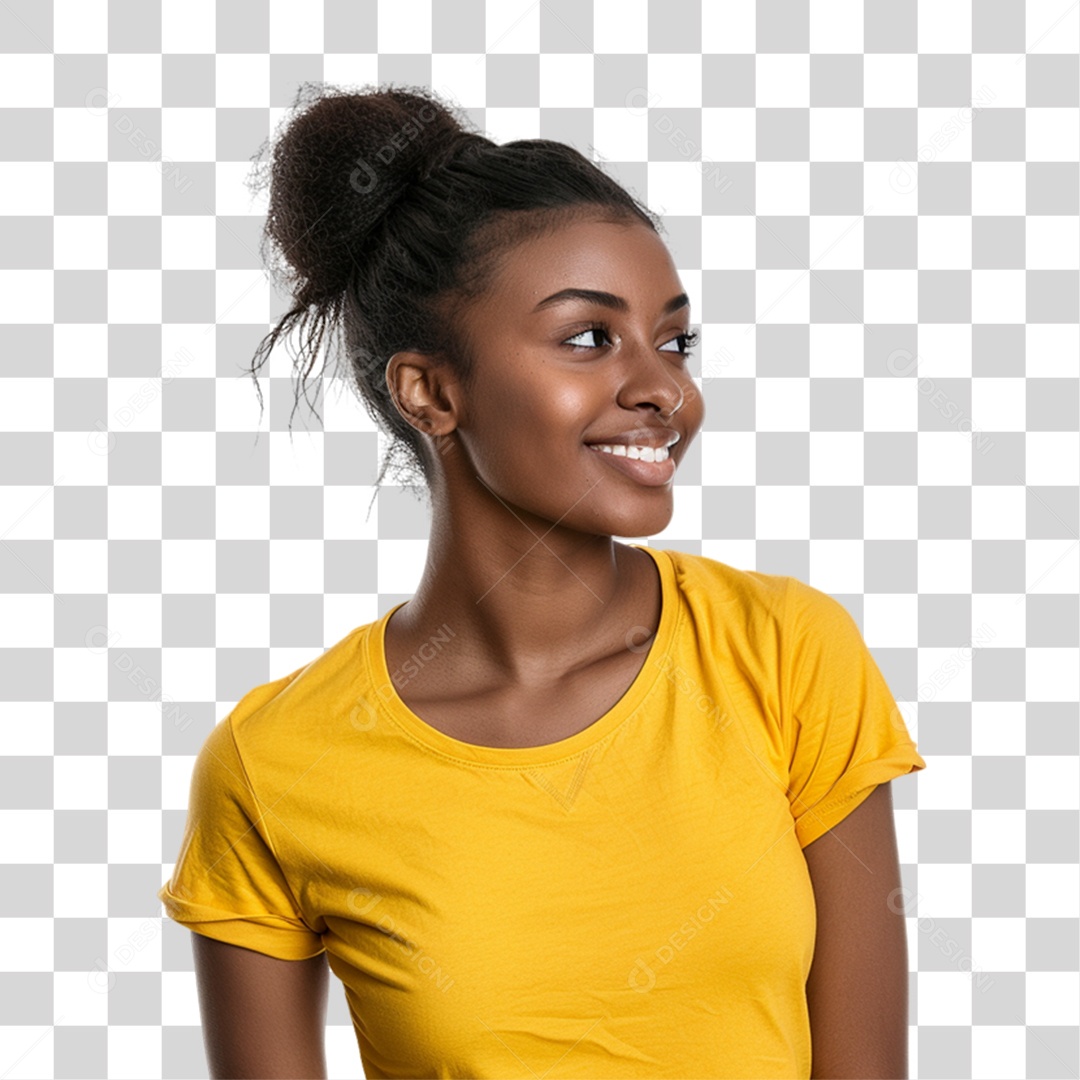 Mulher Sorrindo PNG Transparente