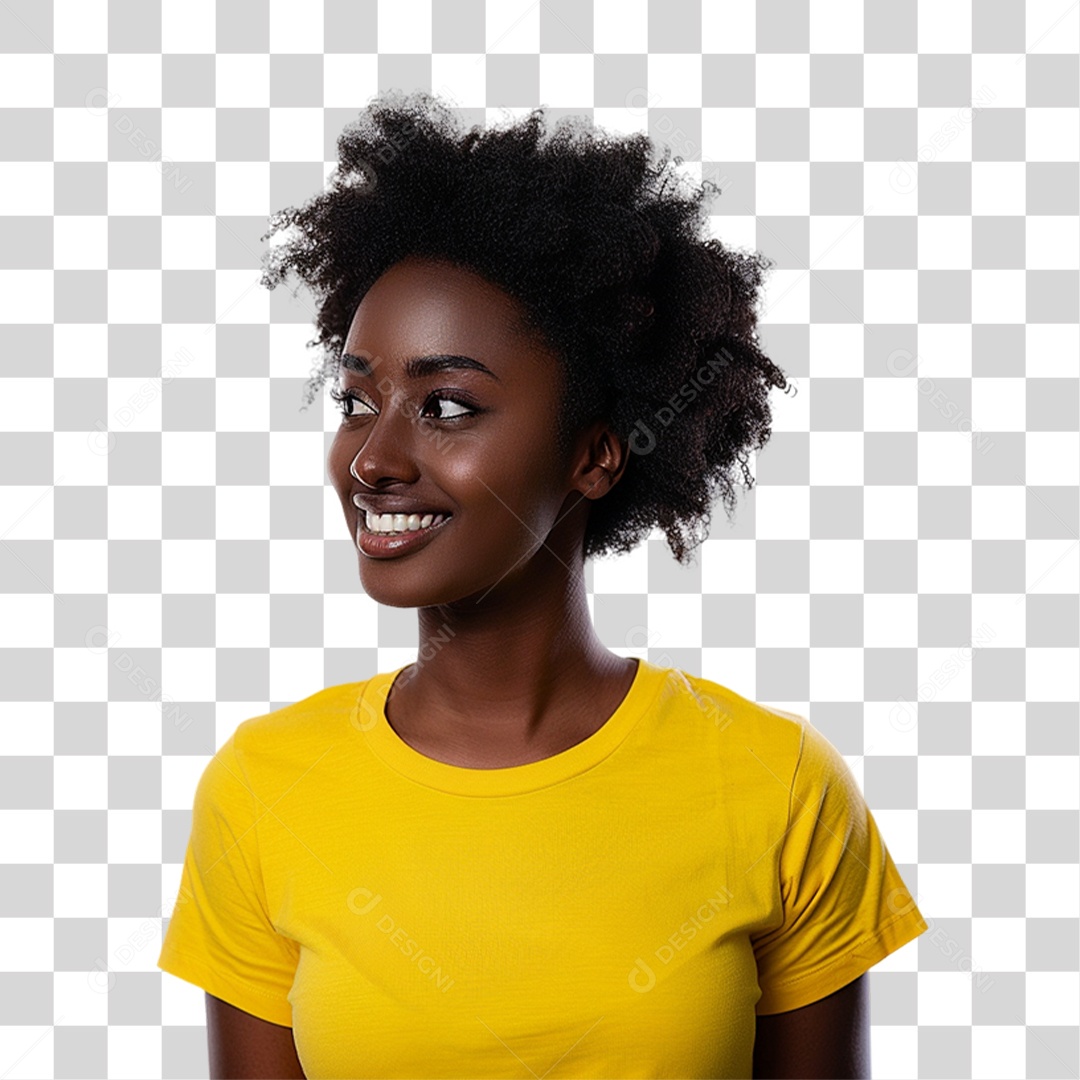 Mulher Sorrindo PNG Transparente