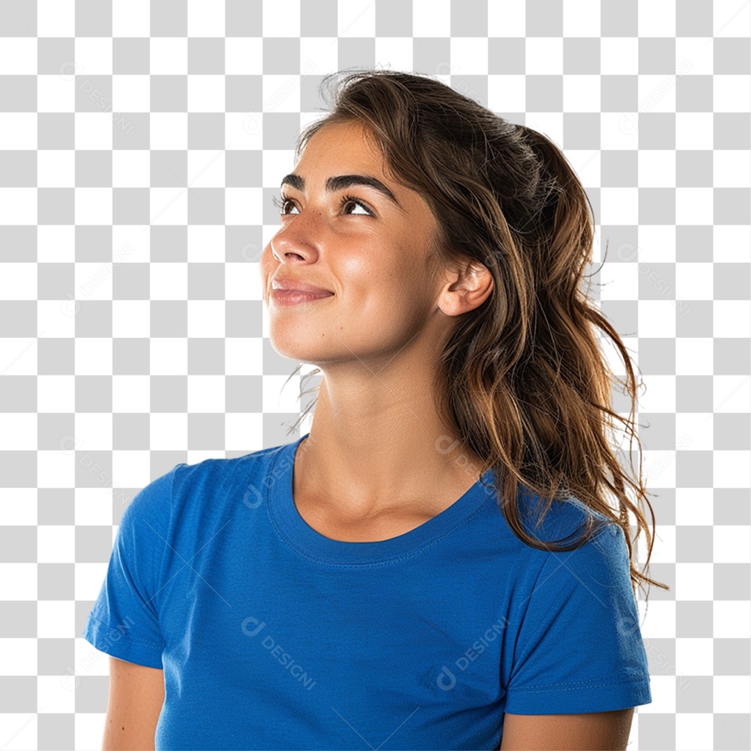 Mulher Sorrindo PNG Transparente