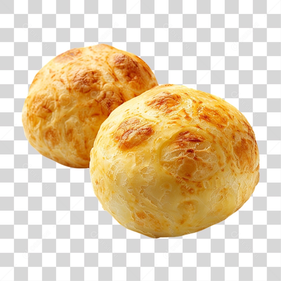 Pão de Queijo PNG Transparente