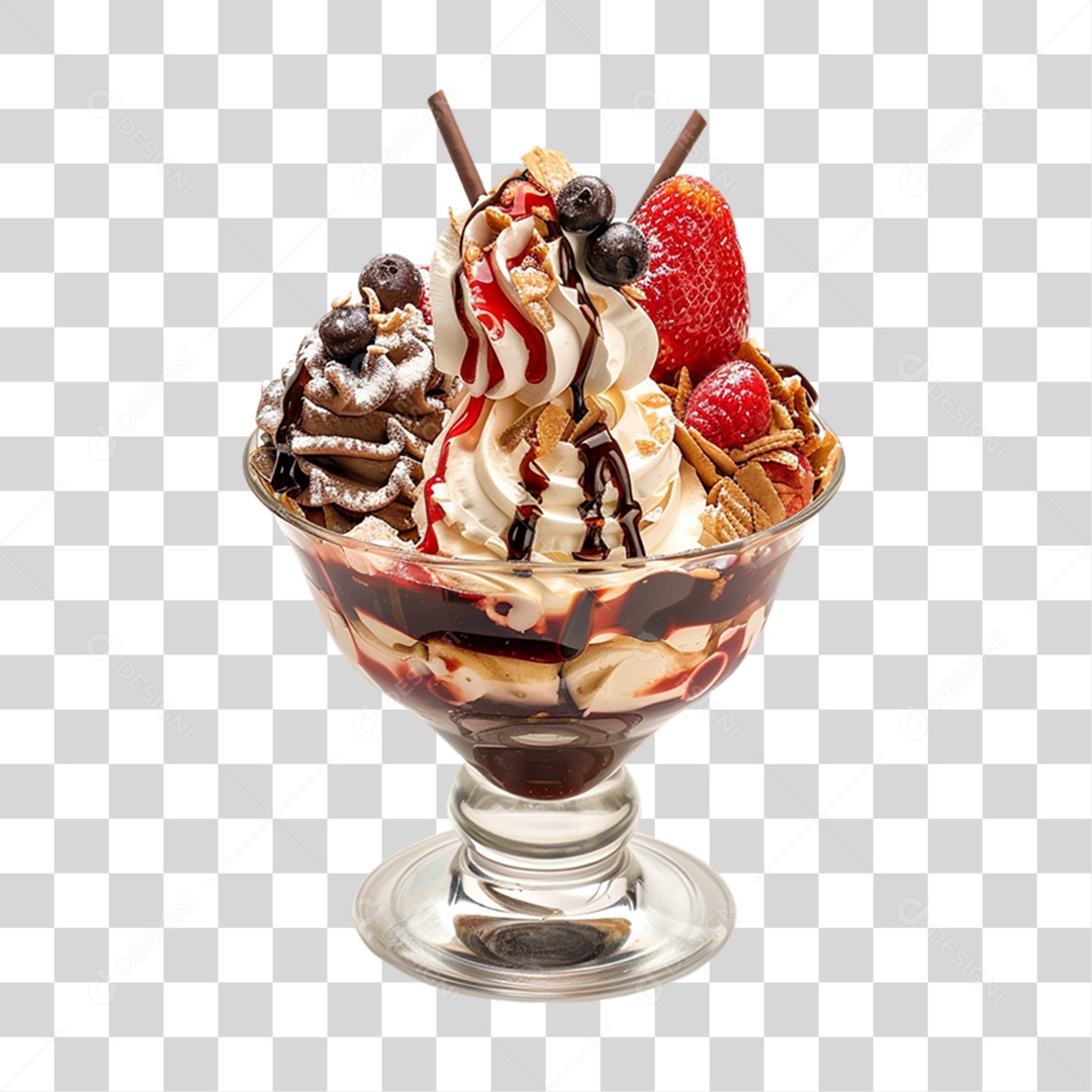 Sorvetes Doces Sabores PNG Transparente
