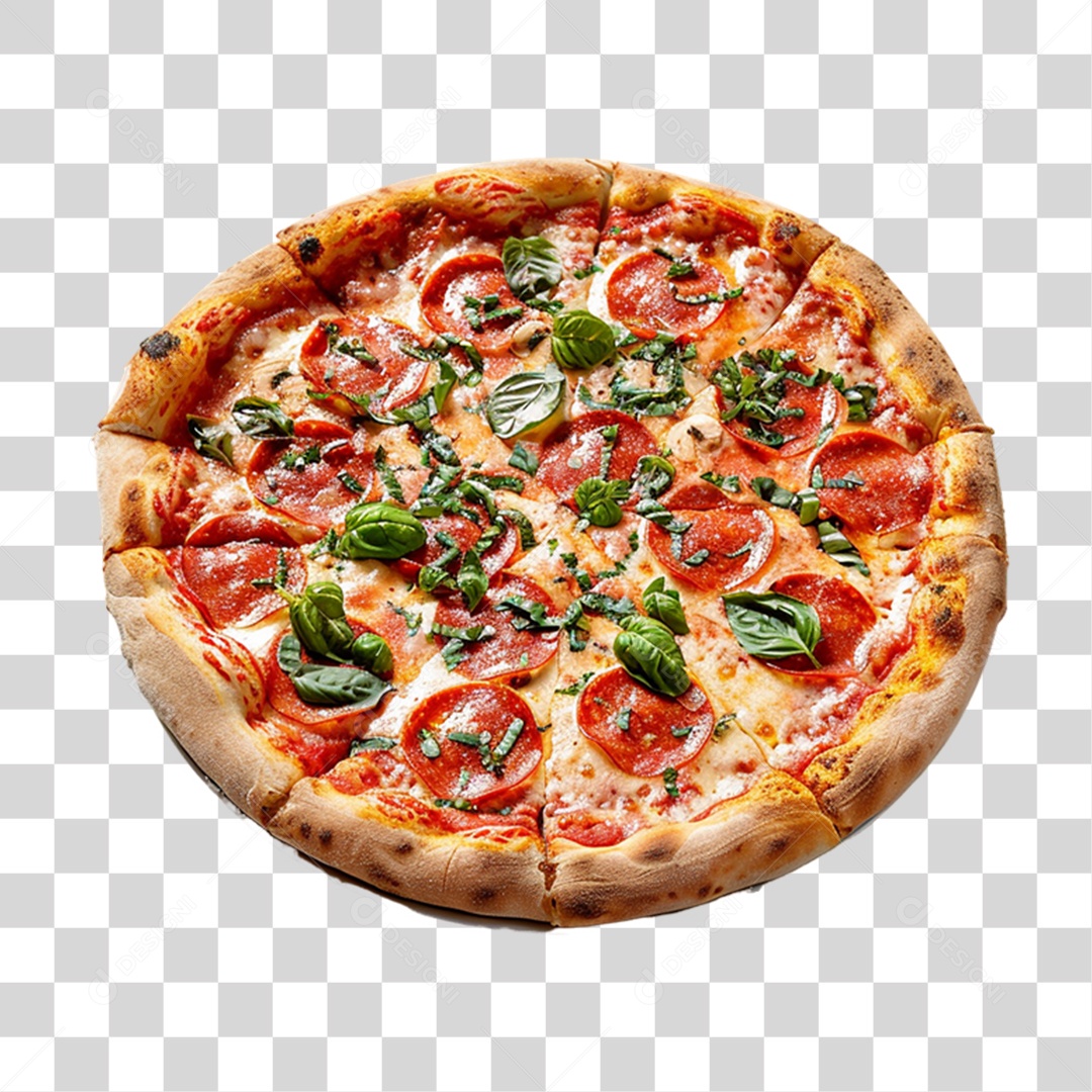 Pizza Vários Sabores PNG Transparente