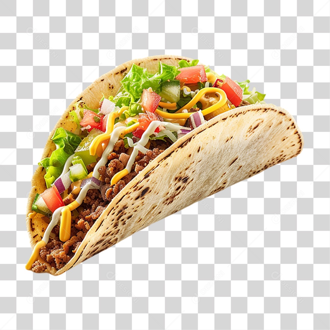 Elemento 3D Comidas Lanches PNG Transparente