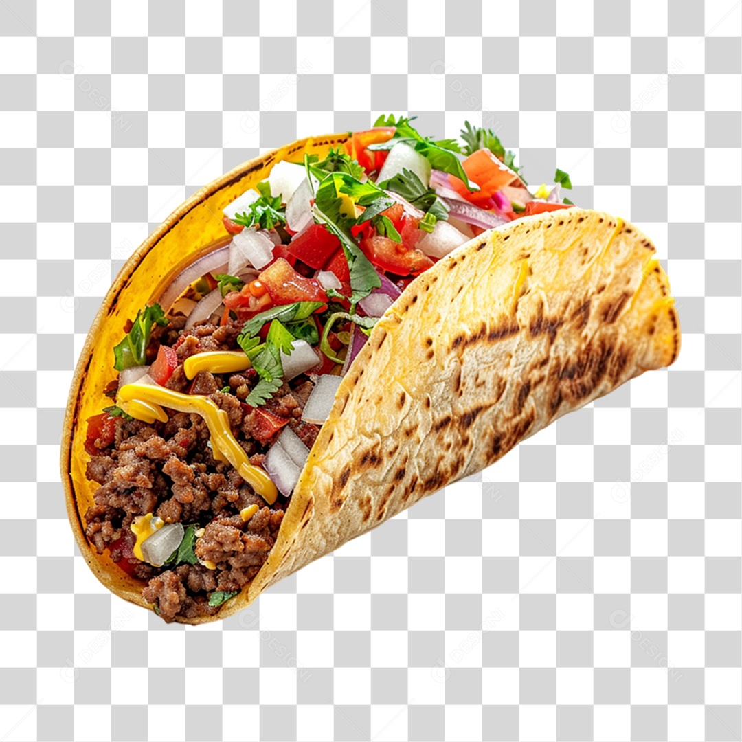 Elemento 3D Comidas Lanches PNG Transparente