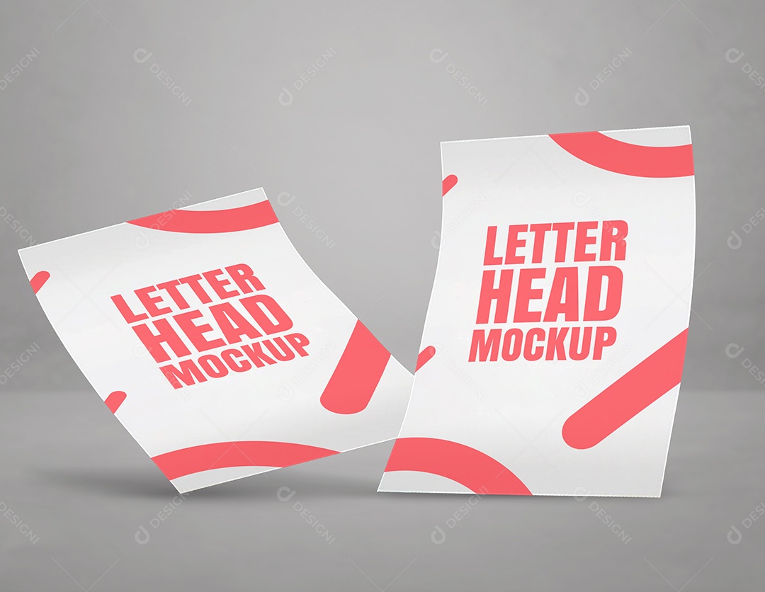 Mockup Pasta de Apresentação PSD Editável