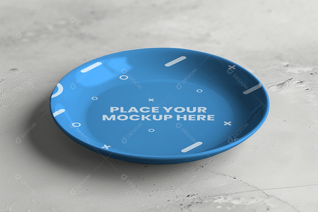 Mockup Prato PSD Editável
