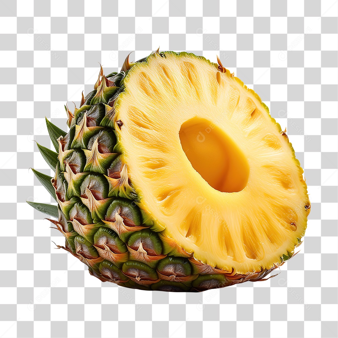 Abacaxi Frutas PNG Transparente