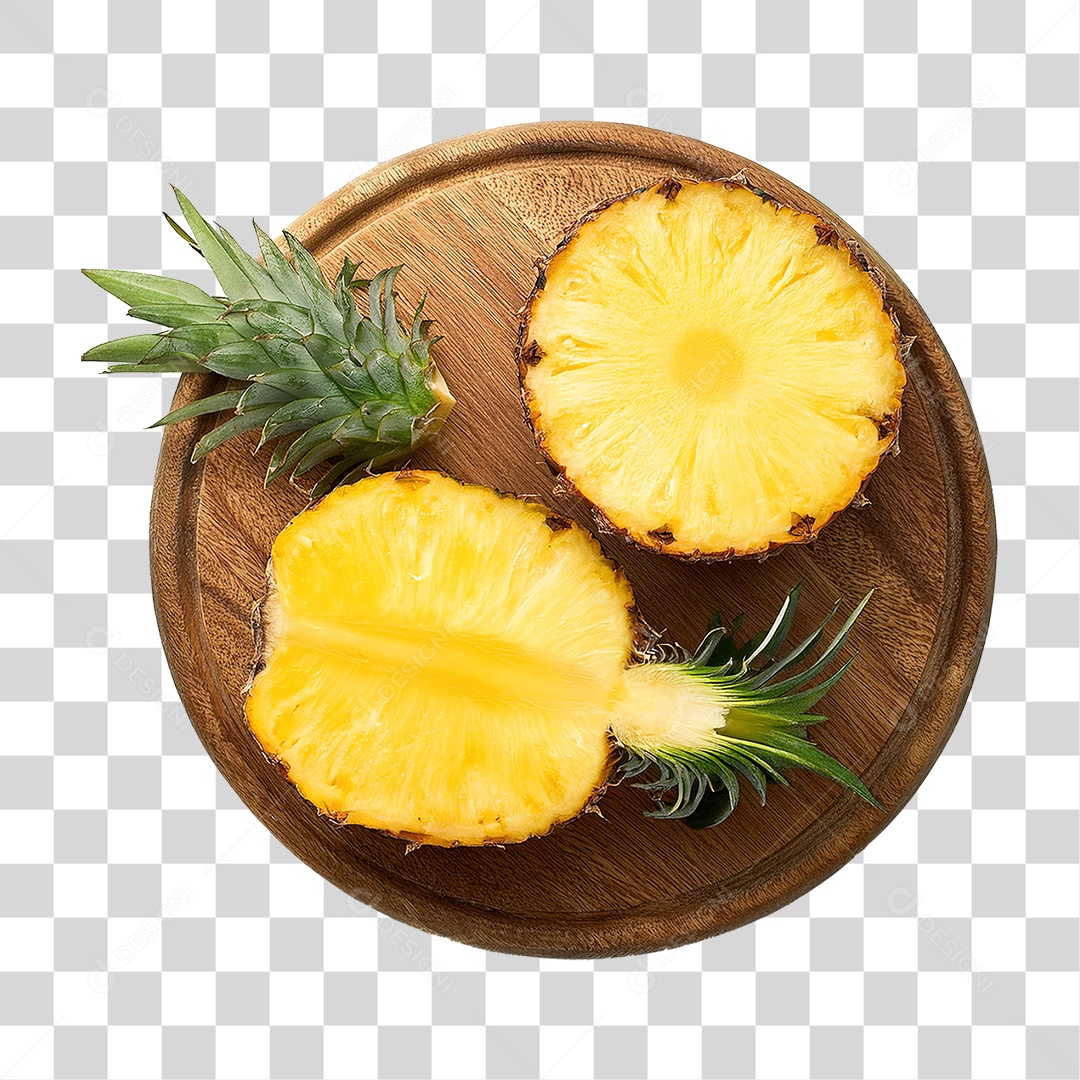 Abacaxi Frutas PNG Transparente