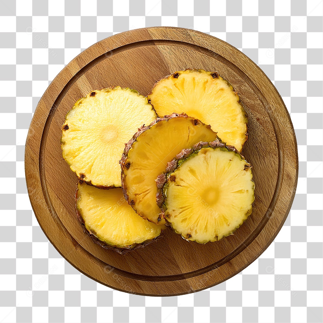 Abacaxi Frutas PNG Transparente