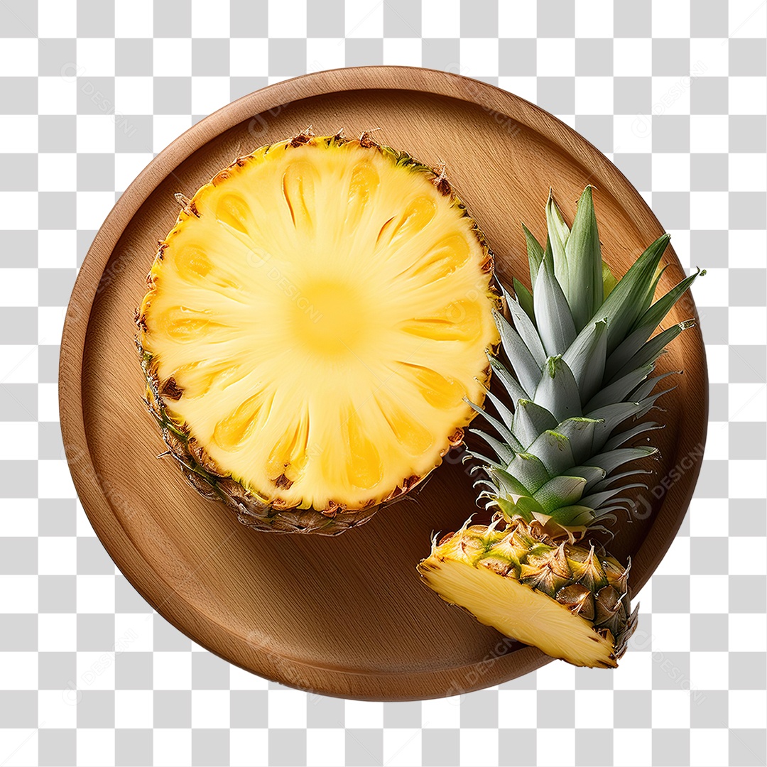 Abacaxi Frutas PNG Transparente