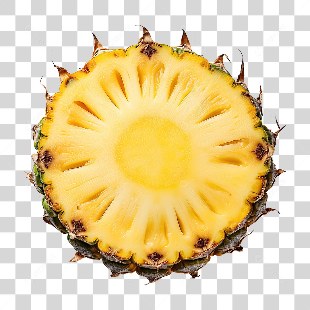 Abacaxi Frutas PNG Transparente