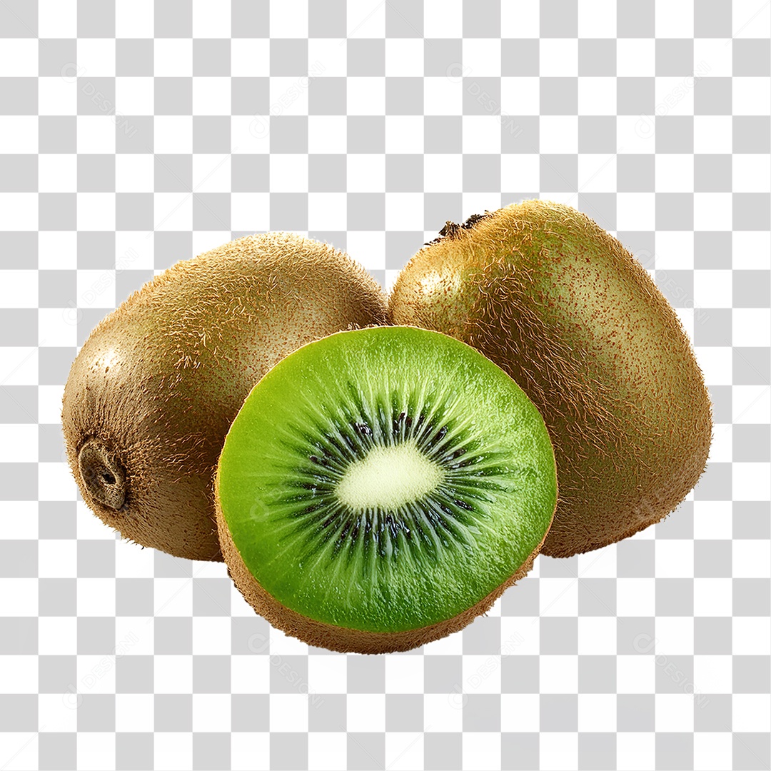 Kiwi Frutas PNG Transparente