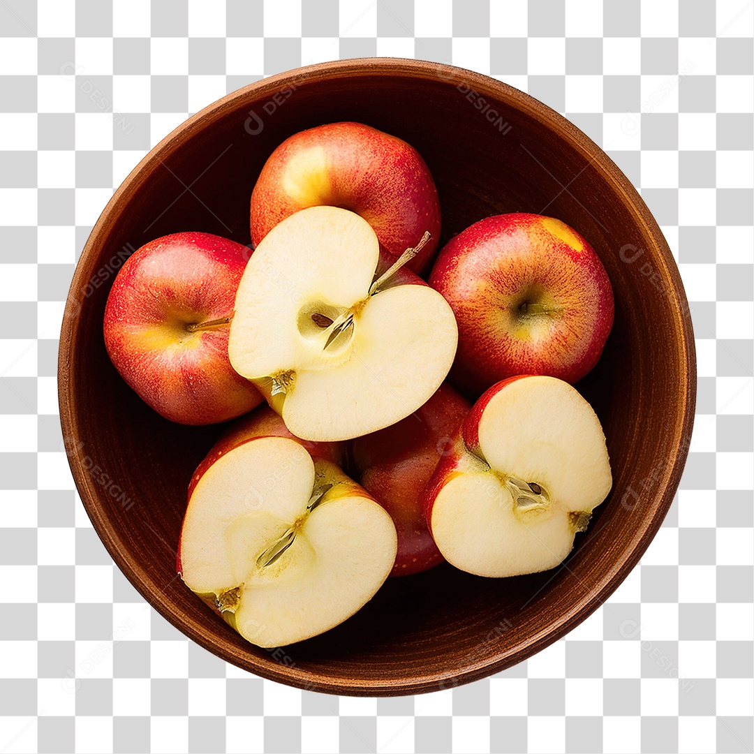 Maçãs Frutas PNG Transparente