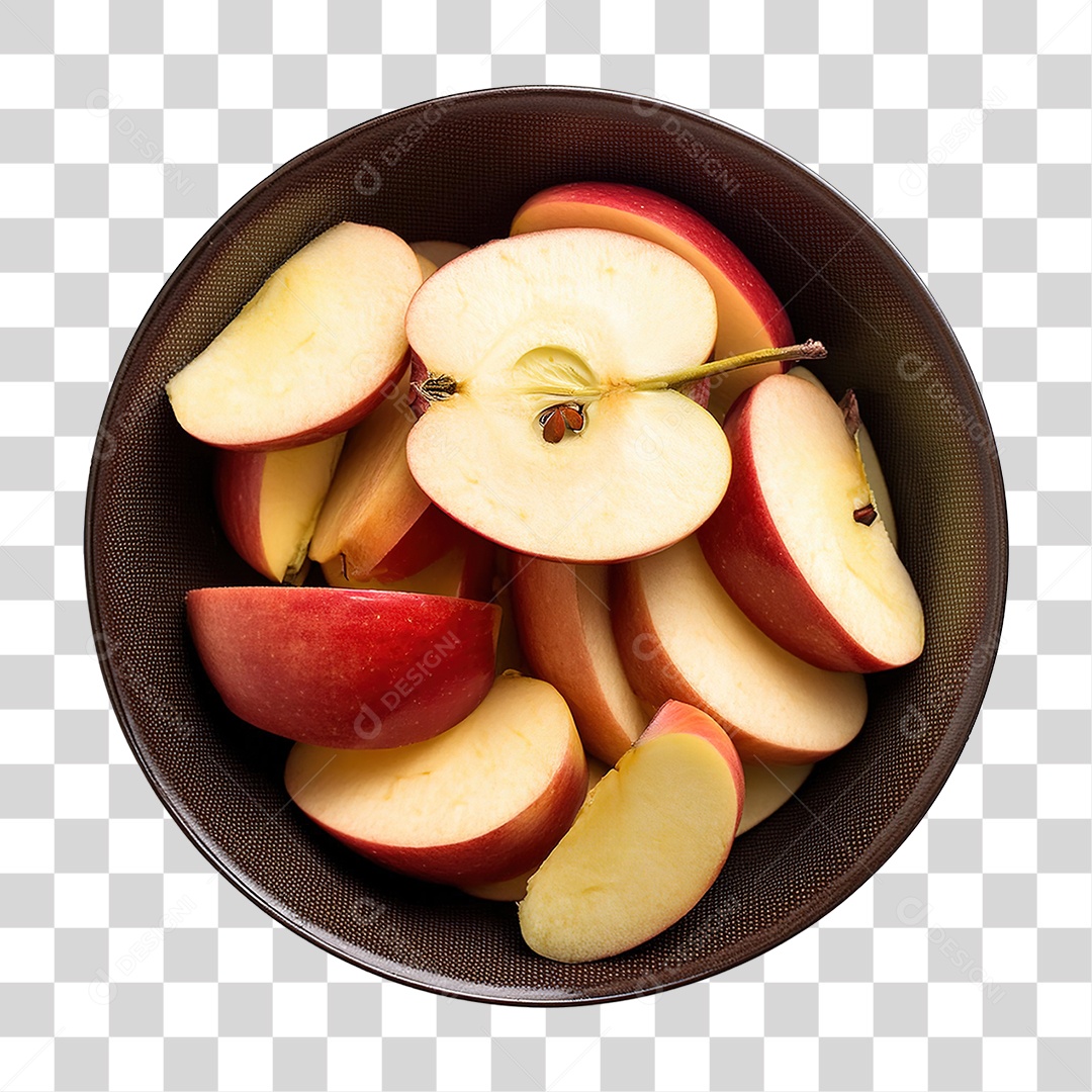 Maçãs Frutas PNG Transparente