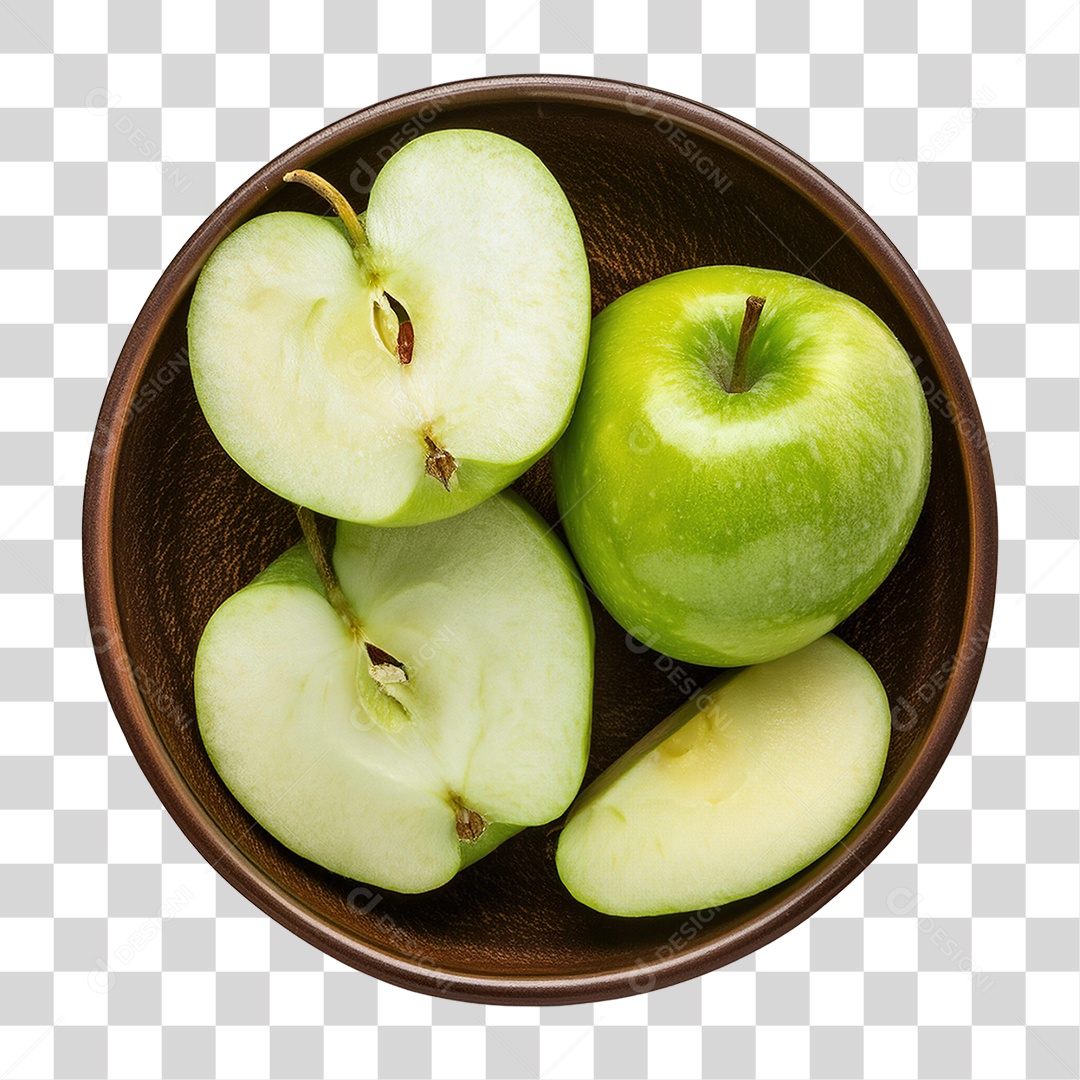 Maçãs Frutas PNG Transparente