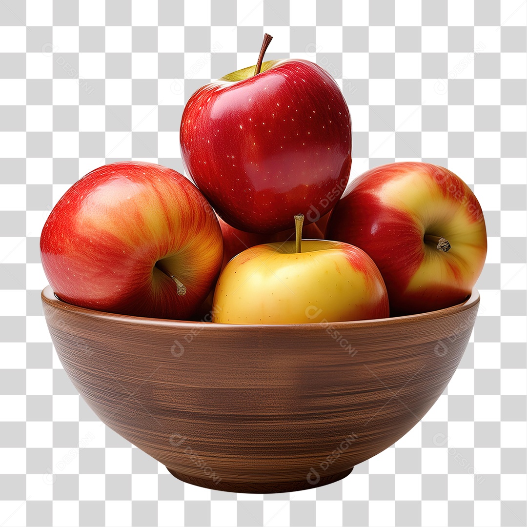 Maçãs Frutas PNG Transparente