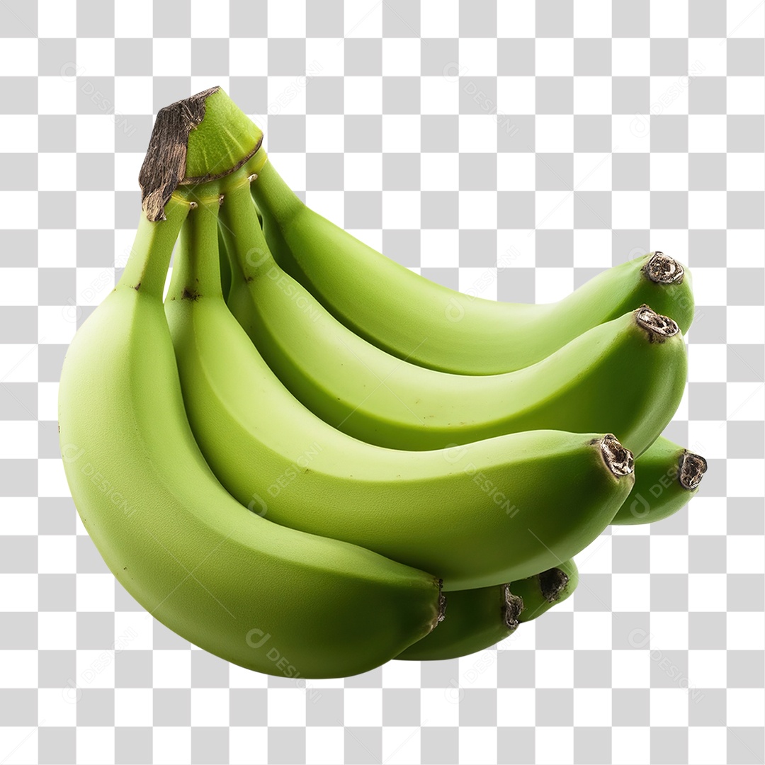 Cacho de Bananas Frutas PNG Transparente