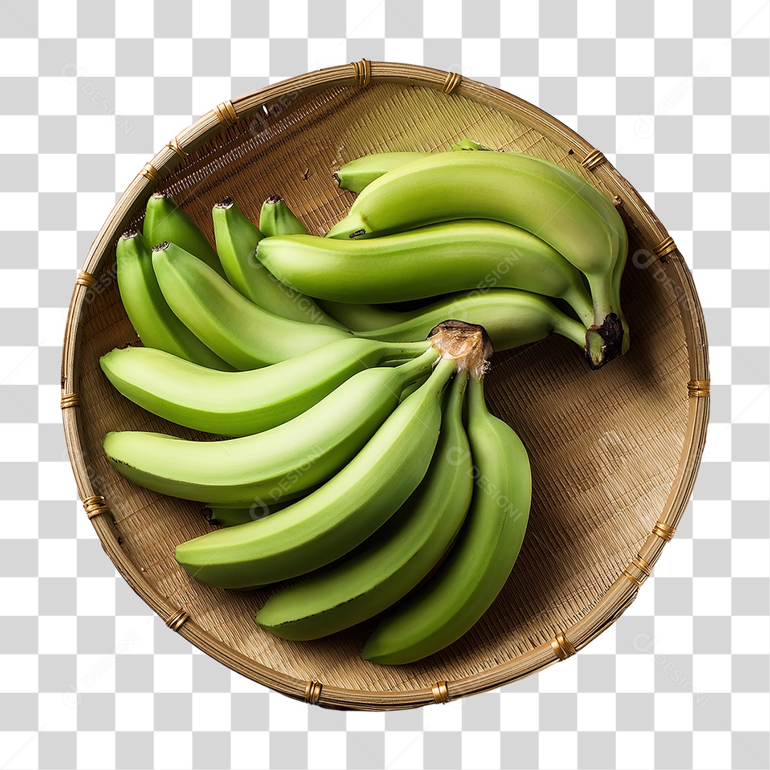 Cacho de Bananas Frutas PNG Transparente