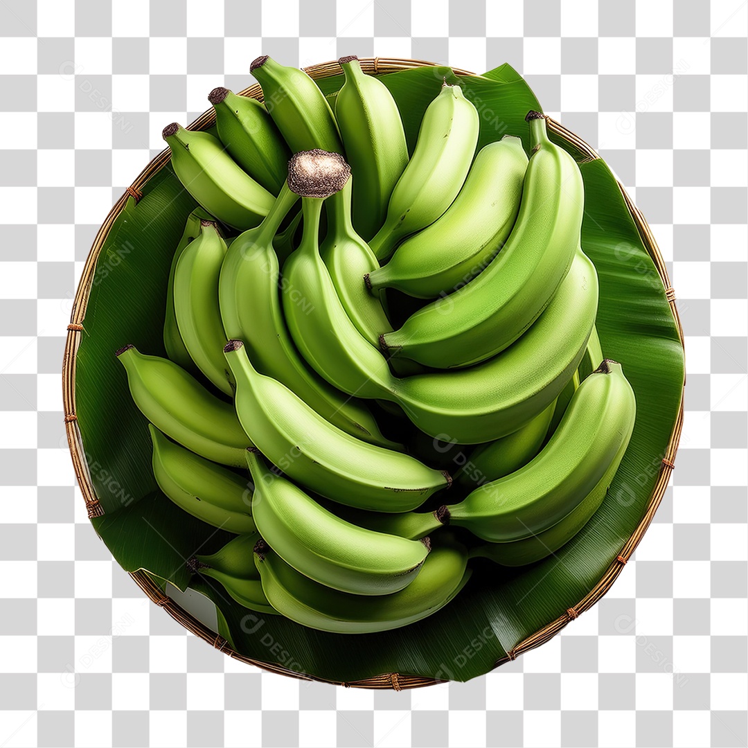 Cacho de Bananas Frutas PNG Transparente