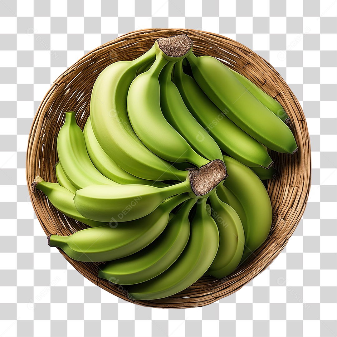 Cacho de Bananas Frutas PNG Transparente
