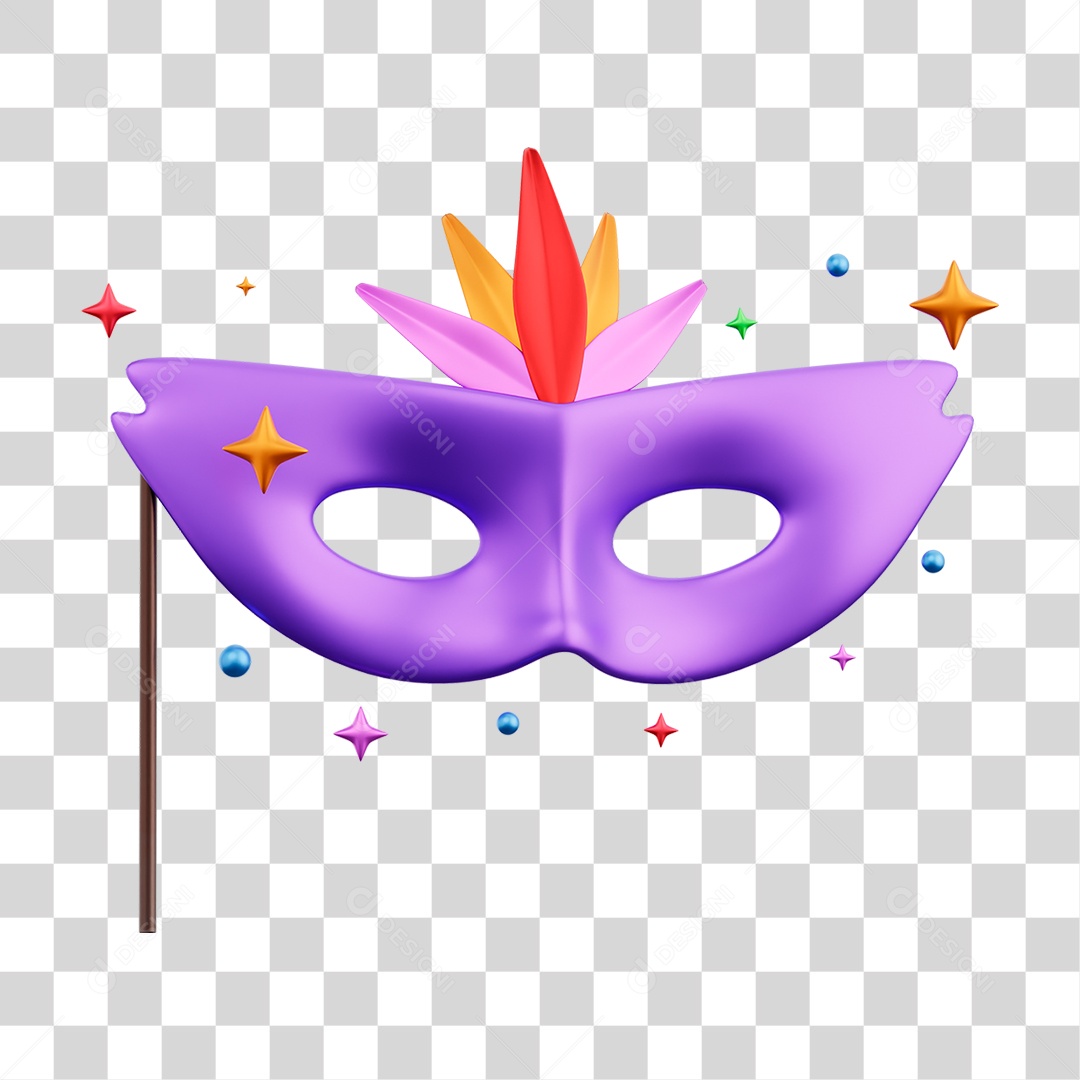 Ícones 3D da Festa de Ano Novo PNG Transparente