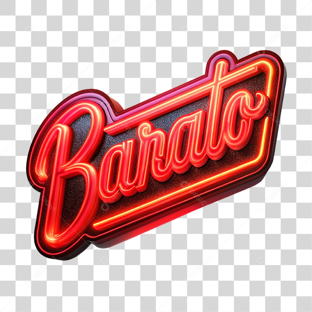Selo 3D Barato PNG Transparente