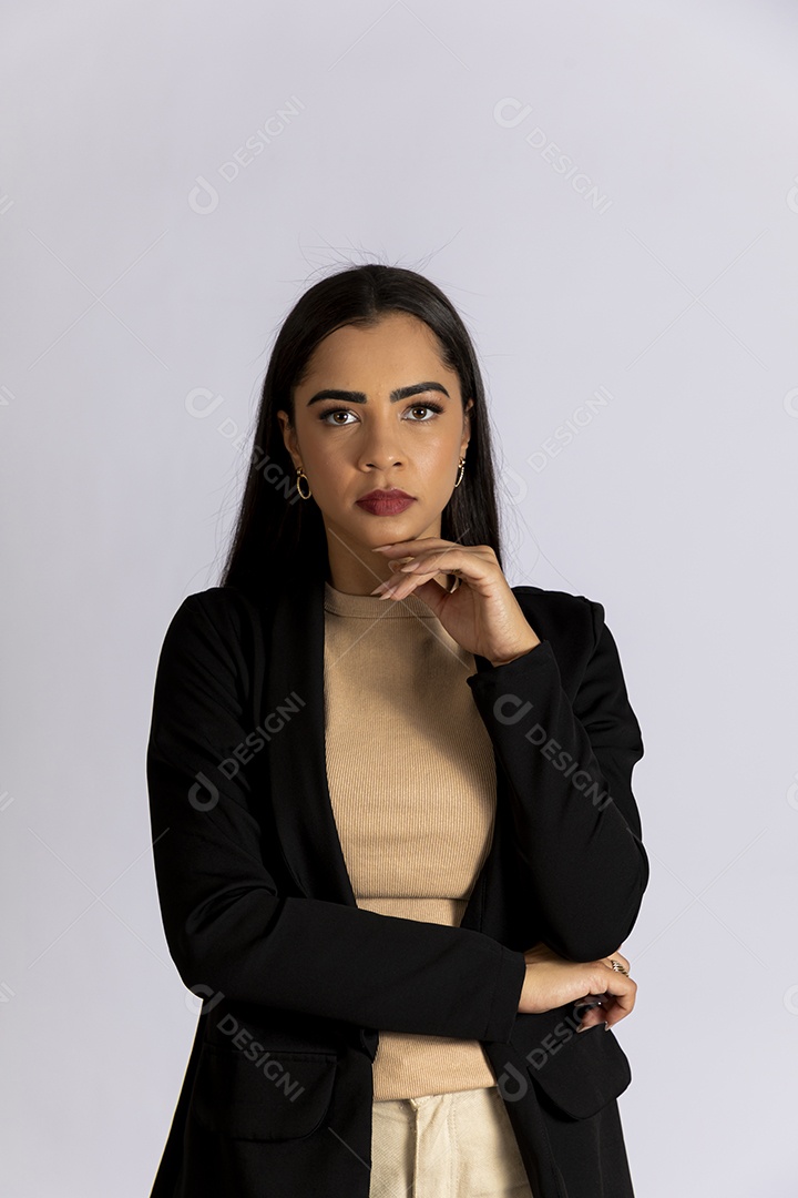 Mulher linda seria elegante