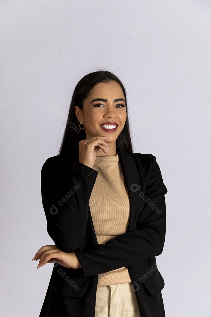 Mulher estilosa e elegante