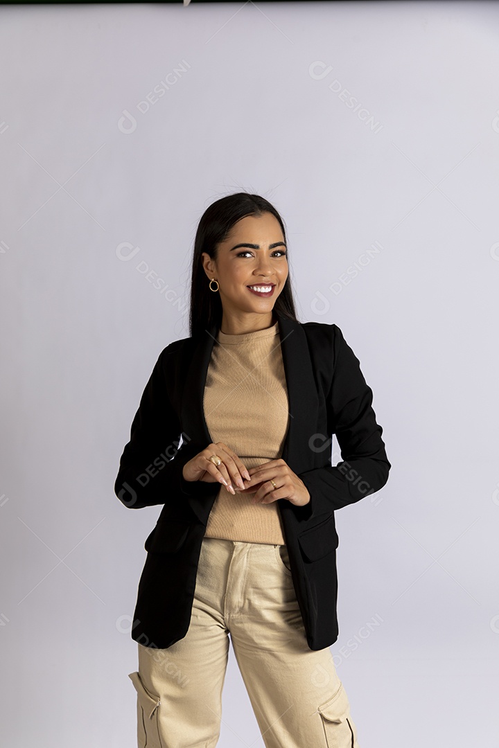 Mulher linda e estilosa